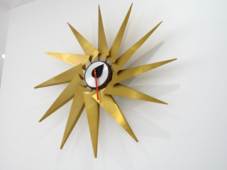 エントランスの時計